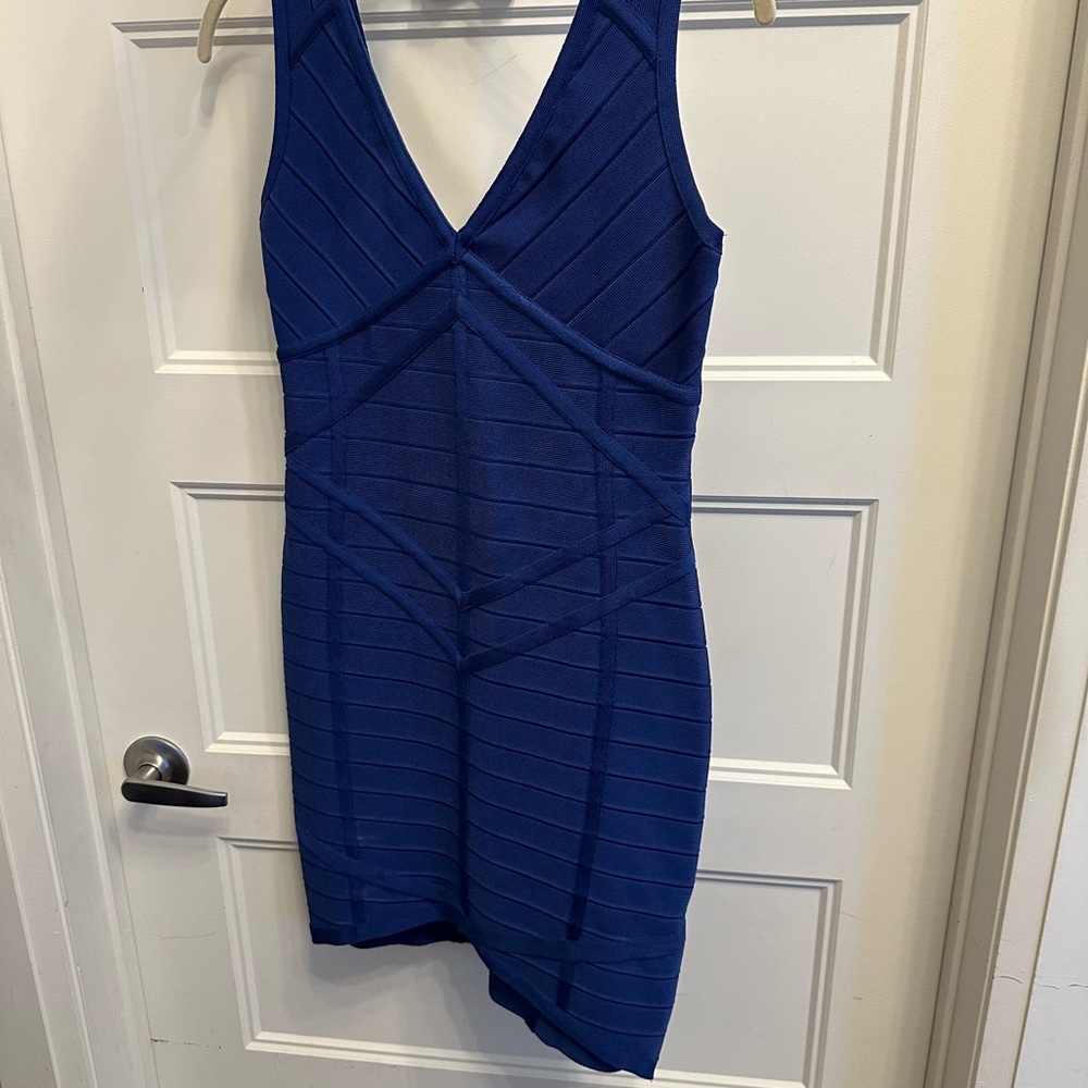 Royal blue dress … make a statement!